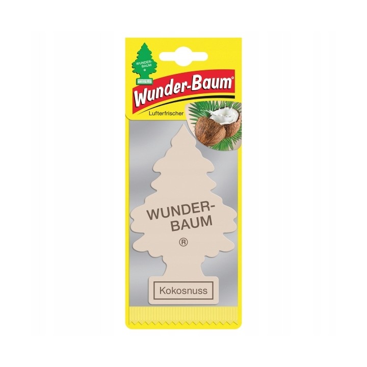 WUNDER-BAUM ZAPACH CHOINKA KOKOS / WUNDER-BAUM