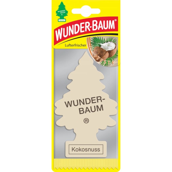 WUNDER-BAUM ZAPACH CHOINKA KOKOS / WUNDER-BAUM