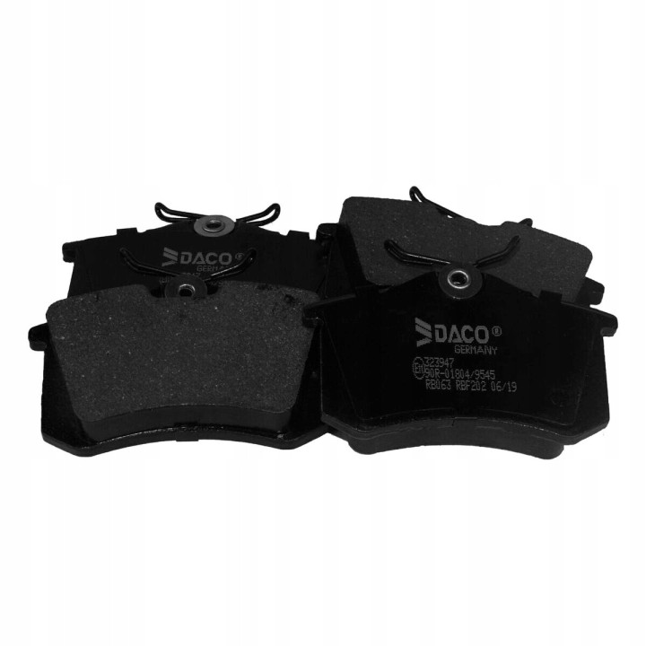 KLOCKI HAMULCOWE TYL do PEUGEOT RENAULT CITROEN SKODA SEAT AUDI VW GOLF