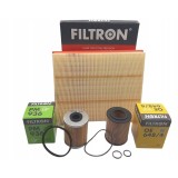 FILTRON ZESTAW FILTRÓW + OLEJ 10W40 GM do OPEL ASTRA II G 1.7 DI DTI