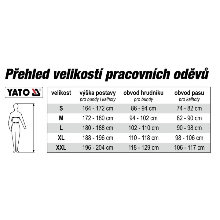 YATO KURTKA ROBOCZA DUERO ROZM. M