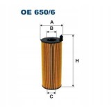 FILTR OLEJU OE650/6 AUDI A4 A5 A6 A8 VW 2.7 3.0TDI 4.2