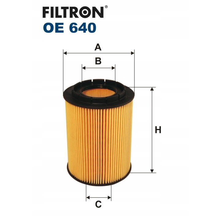 FILTR OLEJU OE640 AUDI A8 CAYENNE VW TRANSPORTER GOLF PASSAT SHARAN