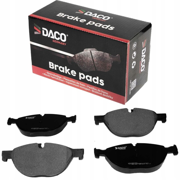 BMW F10 F11 520D 640D 730D KLOCKI HAMULCOWE PRZÓD DACO