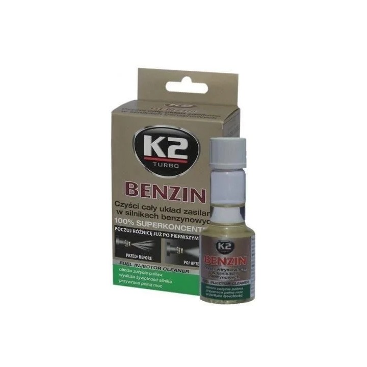 K2 BENZIN CZYŚCI WTRYSKI W SILNIKACH BENZYNOWYCH
