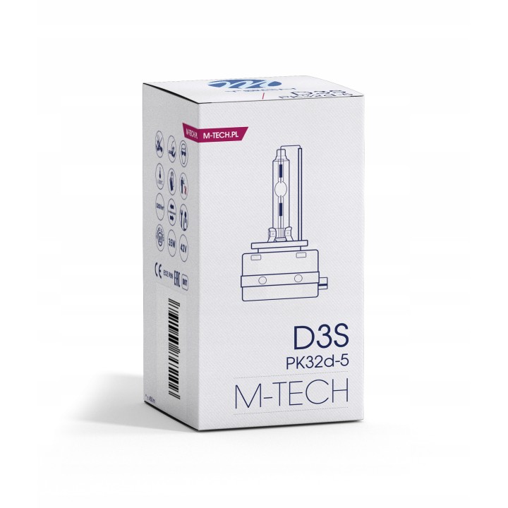 D3S ŻARÓWKA ŻARNIK XENON D3S 4300K KSENON E8