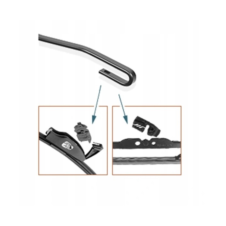WYCIERACZKI BOSCH AEROTWIN DO BOXER JUMPER DUCATO