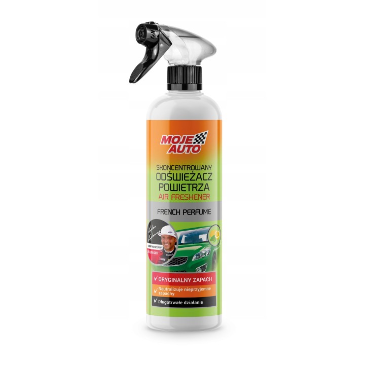 MOJE AUTO ZAPACH ODŚWIEŻACZ POWIETRZA 500ML LEMON MINT / MOJE AUTO