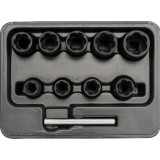 YATO ZESTAW WYKRĘTAKÓW DO ŚRUB 3/8", 10-19MM, 10 CZ