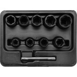 YATO ZESTAW WYKRĘTAKÓW DO ŚRUB 3/8", 10-19MM, 10 CZ