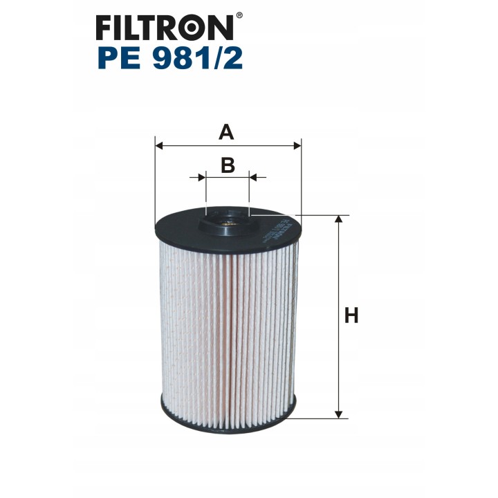 FILTR PALIWA PE981/2 FORD MONDEO IV MK4 2.0TDCI - PRZEDLIFT VOLVO S60 C30