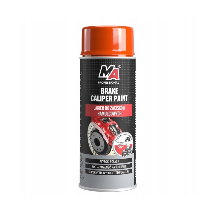 MOJE AUTO LAKIER DO ZACISKÓW HAM. CZERWONY 400ML / BRAKE CALIPER SPRAY RED