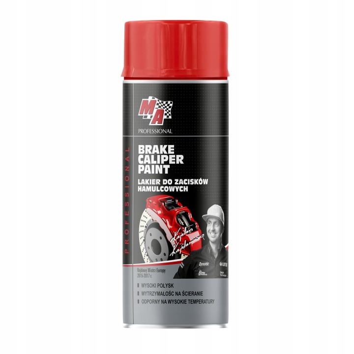 MOJE AUTO LAKIER DO ZACISKÓW HAM. CZERWONY 400ML / BRAKE CALIPER SPRAY RED