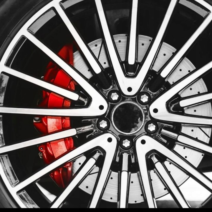 MOJE AUTO LAKIER DO ZACISKÓW HAM. CZERWONY 400ML / BRAKE CALIPER SPRAY RED