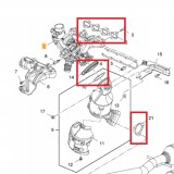 ZESTAW MONTAŻOWY TURBOSPRĘŻARKI OPEL ASTRA J MERIVA B INSIGNIA 1.4 T