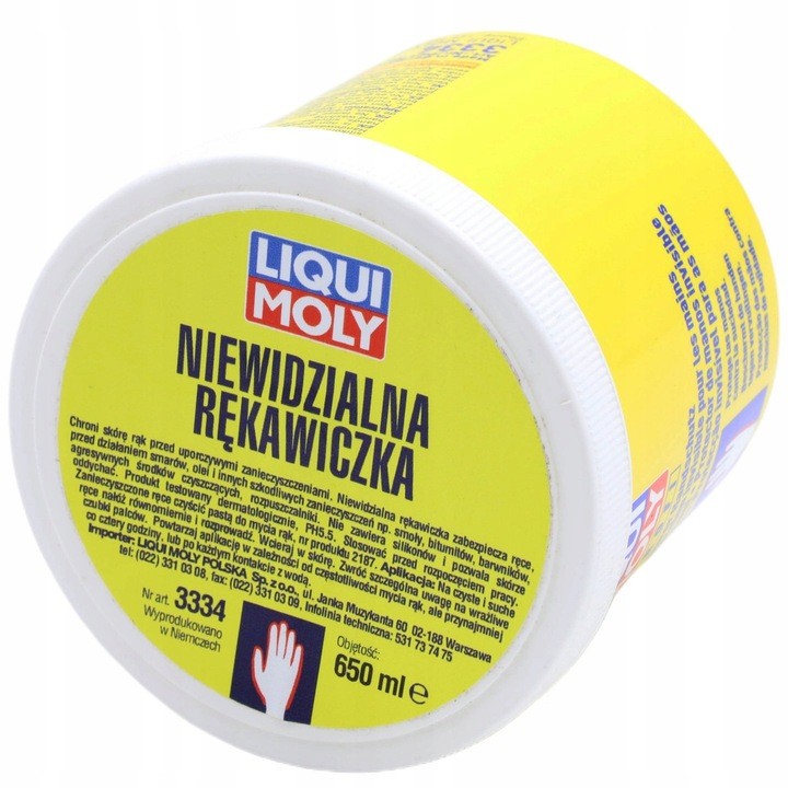 LIQUI MOLY NIEWIDZIALNA RĘKAWICZKA LIQUI MOLY 650ML