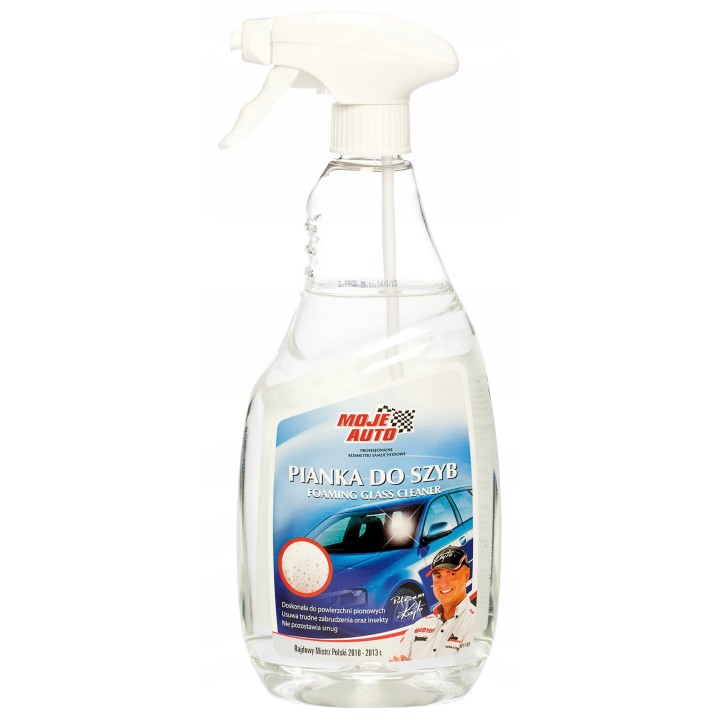 MOJE AUTO ŚRODEK DO CZYSZCZENIA SZYB 650ML PIANKA / MOJE AUTO