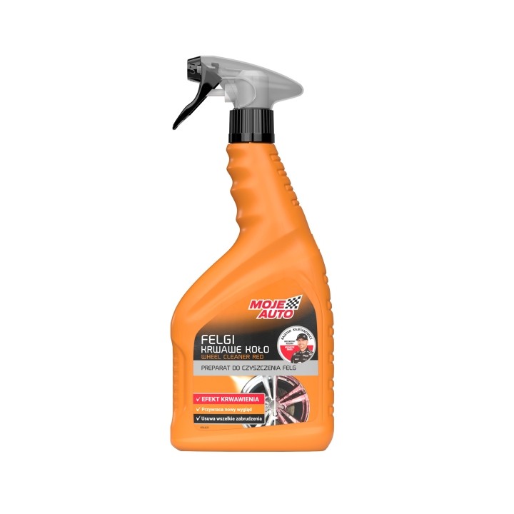 MOJE AUTO ŚRODEK DO CZYSZCZENIA FELG 750ML "KRWAWE KOŁO" / MOJE AUTO