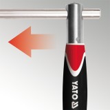 YATO ADAPTER TYP-T Z OBROTOWĄ RĄCZKĄ 1/2"
