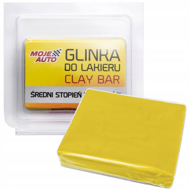 Moje Auto Clay Bar Medium - Glinka do lakieru Średnia 60g