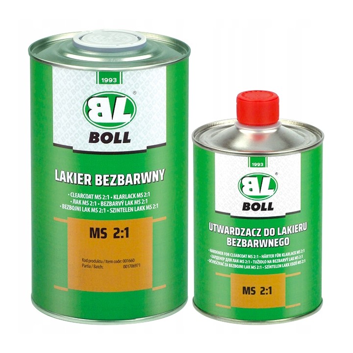 BOLL LAKIER BEZBARWNY 1L MS 2:1 / BOLL