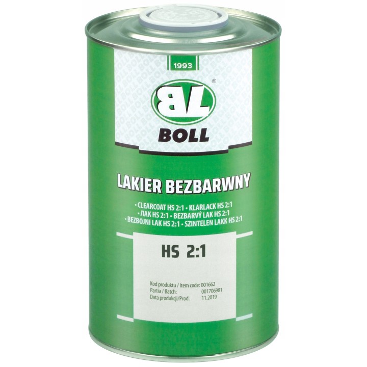 BOLL LAKIER BEZBARWNY 1L HS 2:1