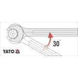 YATO KLUCZ PŁASKO-OCZKOWY 21 MM