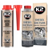K2 DIESEL GO + DICTRUM DO CZYSZCZENIA WTRYSKIWACZY