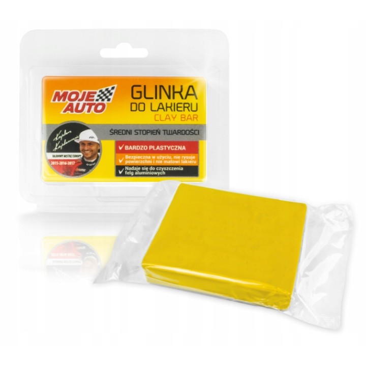 MOJE AUTO GLINKA DO CZYSZCZENIA LAKIERU 60G MAŁA