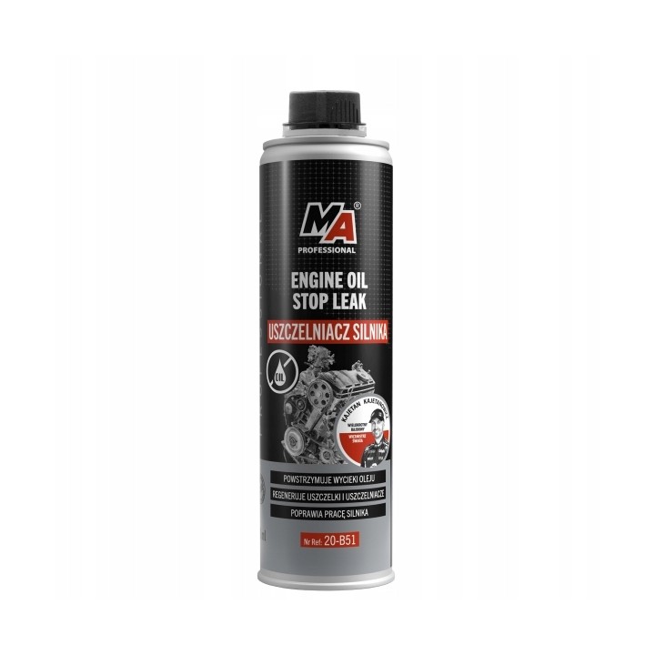 MOJE AUTO ŚRODEK DO USZCZELNIANIA SILNIKA 300ML / PRZECIW WYCIEKOM OLEJU SI