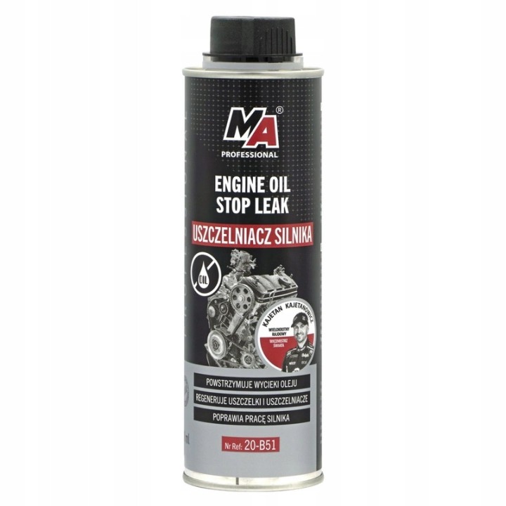 MOJE AUTO ŚRODEK DO USZCZELNIANIA SILNIKA 300ML / PRZECIW WYCIEKOM OLEJU SI