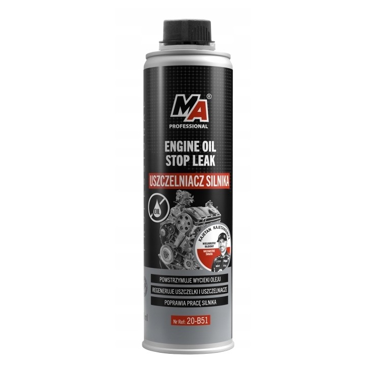 MOJE AUTO ŚRODEK DO USZCZELNIANIA SILNIKA 300ML / PRZECIW WYCIEKOM OLEJU SI