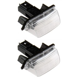 2X LAMPKA TABLICY REJESTRACYJNEJ PEUGEOT CITOREN TOYOTA