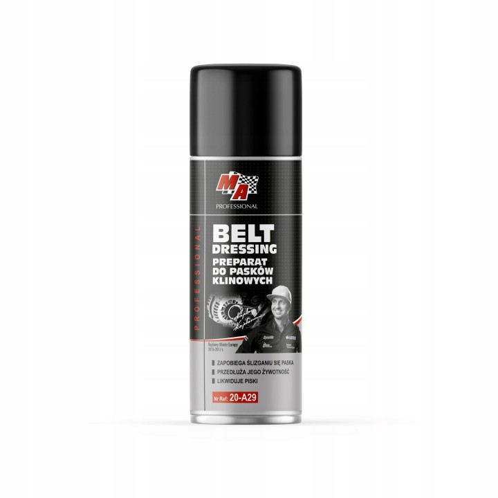MOJE AUTO ŚRODEK DO KONSERWACJI PASKÓW KLINOWYCH SPRAY 400ML / MA PROFESSIO