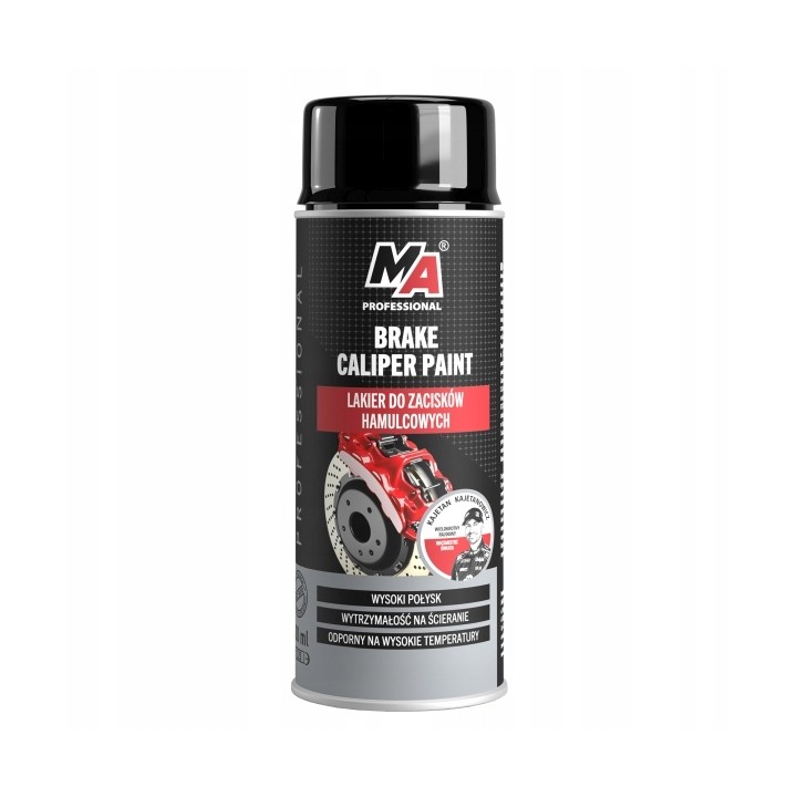 MOJE AUTO LAKIER DO ZACISKÓW HAM. CZARNY 400ML / BRAKE CALIPER SPRAY BLACK