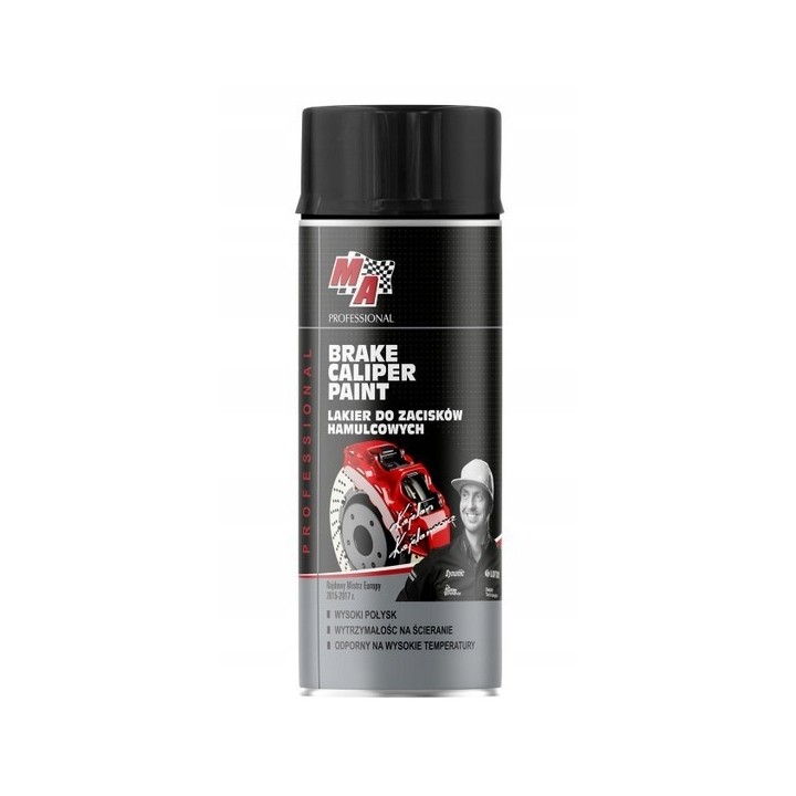 MOJE AUTO LAKIER DO ZACISKÓW HAM. CZARNY 400ML / BRAKE CALIPER SPRAY BLACK