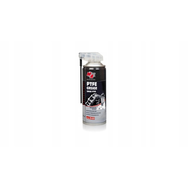 MOJE AUTO SMAR TEFLONOWY PTFE 400ML SPRAY APLIKATOR -40°C DO 180°C / MA PRO