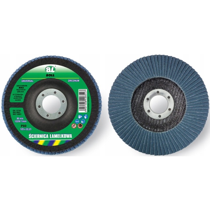 BOLL ŚCIERNICA LAMELKOWA 125X22-95A-P60 (1SZT.)