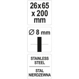 YATO SZCZOTKA DRUCIANA CYLINDRYCZNA 26MM