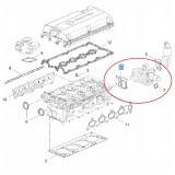 USZCZELKA PODSTAWY TERMOSTATU EGR 1.6 XEP Z16XEP