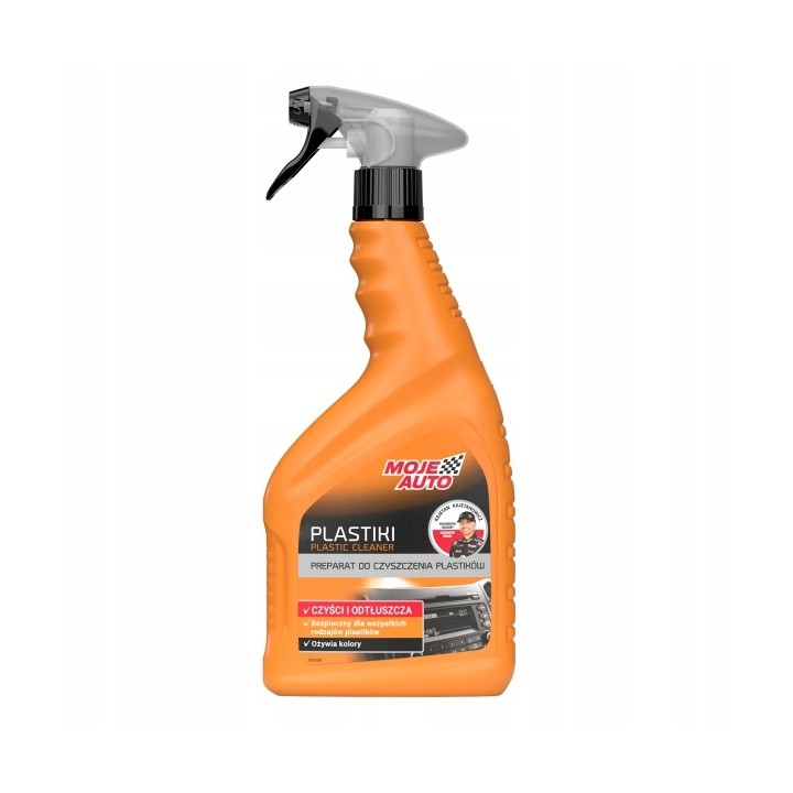 MOJE AUTO ŚRODEK DO CZYSZCZENIA PLASTIKU 650ML / MOJE AUTO