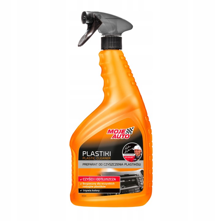 MOJE AUTO ŚRODEK DO CZYSZCZENIA PLASTIKU 650ML / MOJE AUTO