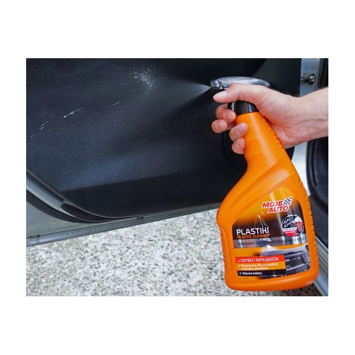 MOJE AUTO ŚRODEK DO CZYSZCZENIA PLASTIKU 650ML / MOJE AUTO