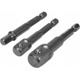YATO ADAPTERY HEX DO NASADEK-1/4, 3/8, 1/2