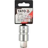 YATO KLUCZ TRZPIENIOWY HEX 1/2" 17MM L55MM