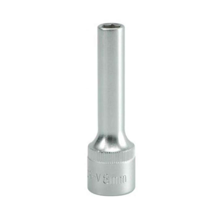 YATO NASADKA 1/4" 8 MM X 76 MM 6-KĄTNA DŁUGA