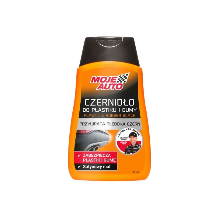 MOJE AUTO ŚRODEK CZERNIDŁO DO PLASTIKU I GUMY 250ML / MOJE AUTO