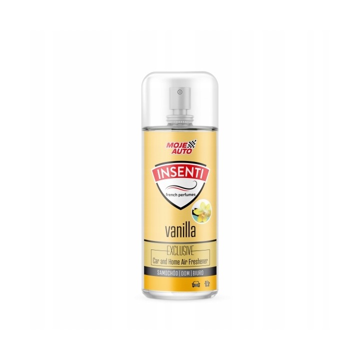 MOJE AUTO ODŚWIEŻACZ POWIETRZA 50ML VANILIA INSENTI SPRAY / MOJE AUTO