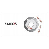 Nasadka sześciokątna 16 mm krótka CrV 1/2'' YT-1209 YATO