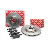 TARCZE + KLOCKI PRZÓD FORD FOCUS II VOLVO V40 V50 C30 V70 -278mm